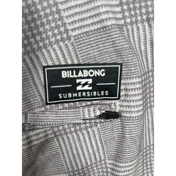Billabong Submersible Crossfire M201FCHP Men's Size 38 Gray Beach Surfing Shorts - Picture 7 of 14